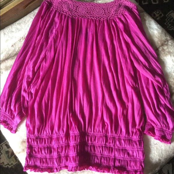 🆕 Allison Brittany Peasant Boho Blouse 🌸💖🌺 - Picture 5 of 7